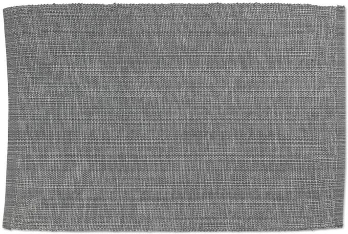 Kela Keuken - Ria Placemat Set van 6 Stuks - Ijzer - Grijs