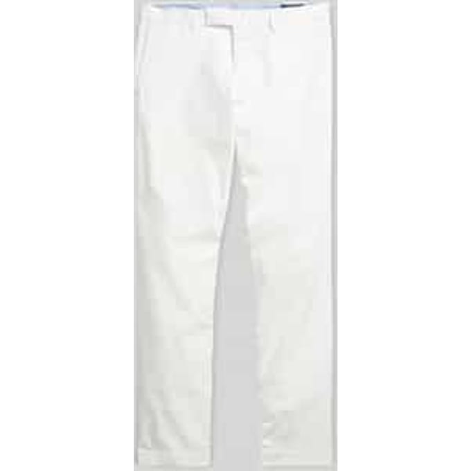 slim fit chino van katoenmix