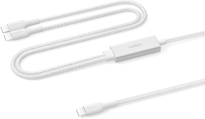 Belkin CAC004hq1.5MWH USB-kabel USB 2.0 1,5 m USB C 2 x USB C Wit