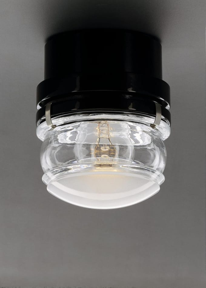 Oluce - Fresnel Outdoor Wandlamp - zilver