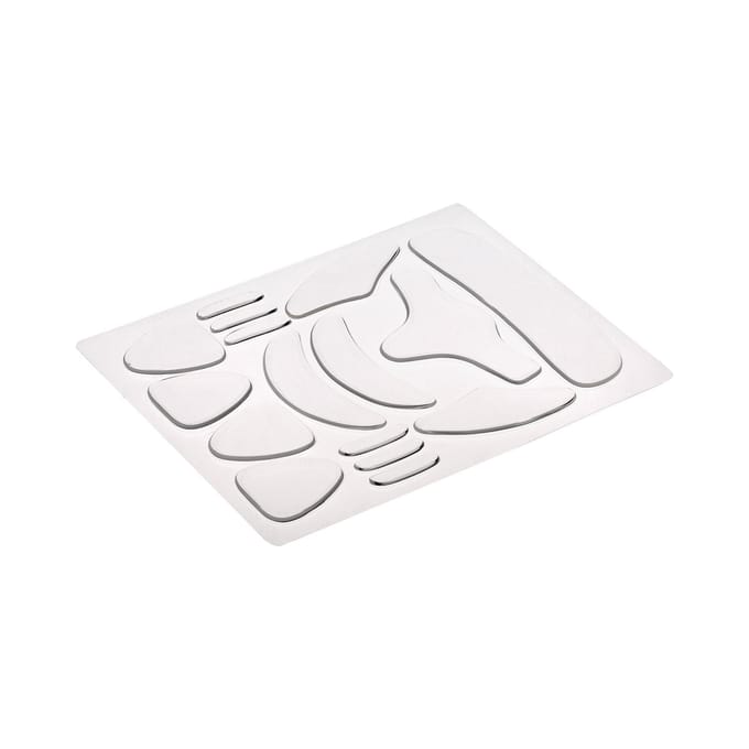 Ensemble de coussinets anti-âge réutilisables en silicone pour la prévention des rides with Packaging