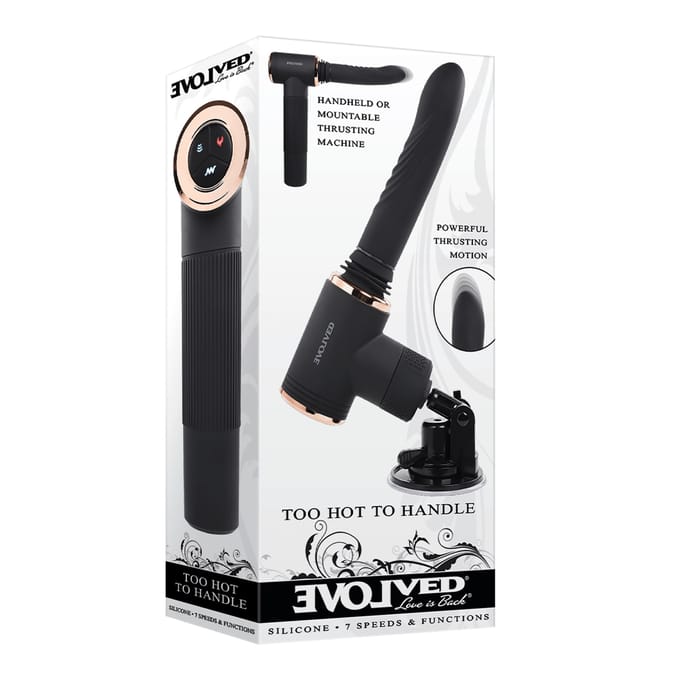 Evolved - Too Hot To Handle Vibrator - Zwart