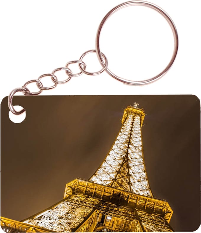 Sleutelhanger 6x4cm - Eifeltoren - Parijs