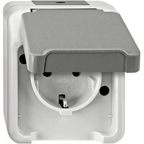 Merten MEG2301-8029 Wandcontactdoos Compleet 1 stuk(s)