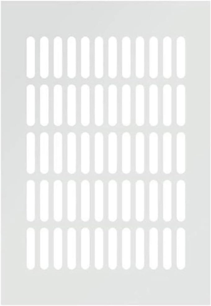 Ventilatierooster - Ontluchter - Kastventilatie - Aluminiumlegering - 200 mm breed - Mat
