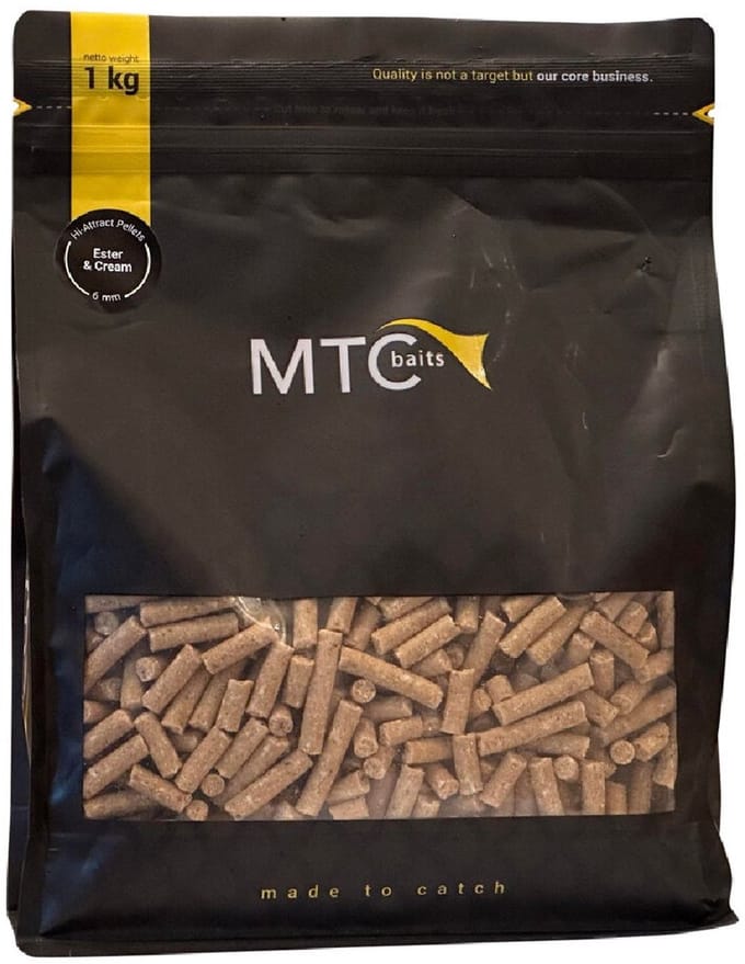 MTC Baits Ester & Cream Hi-Attract Pellet 6mm 1kg