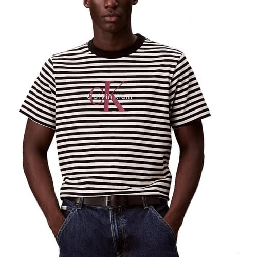T-shirt Korte Mouw Calvin Klein Jeans 20s Stripe