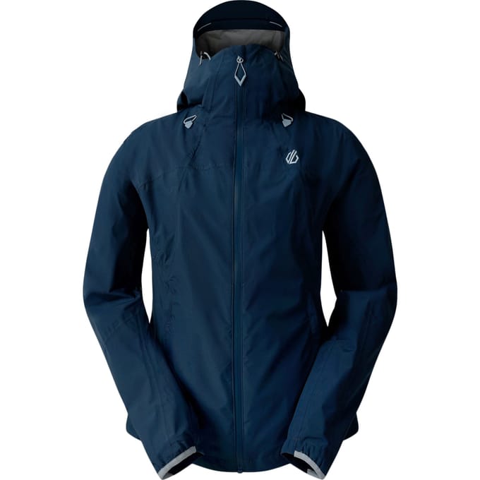 Dare 2B Dames/Dames Breathe Easy Waterdichte Jas (Maanlicht Denim)
