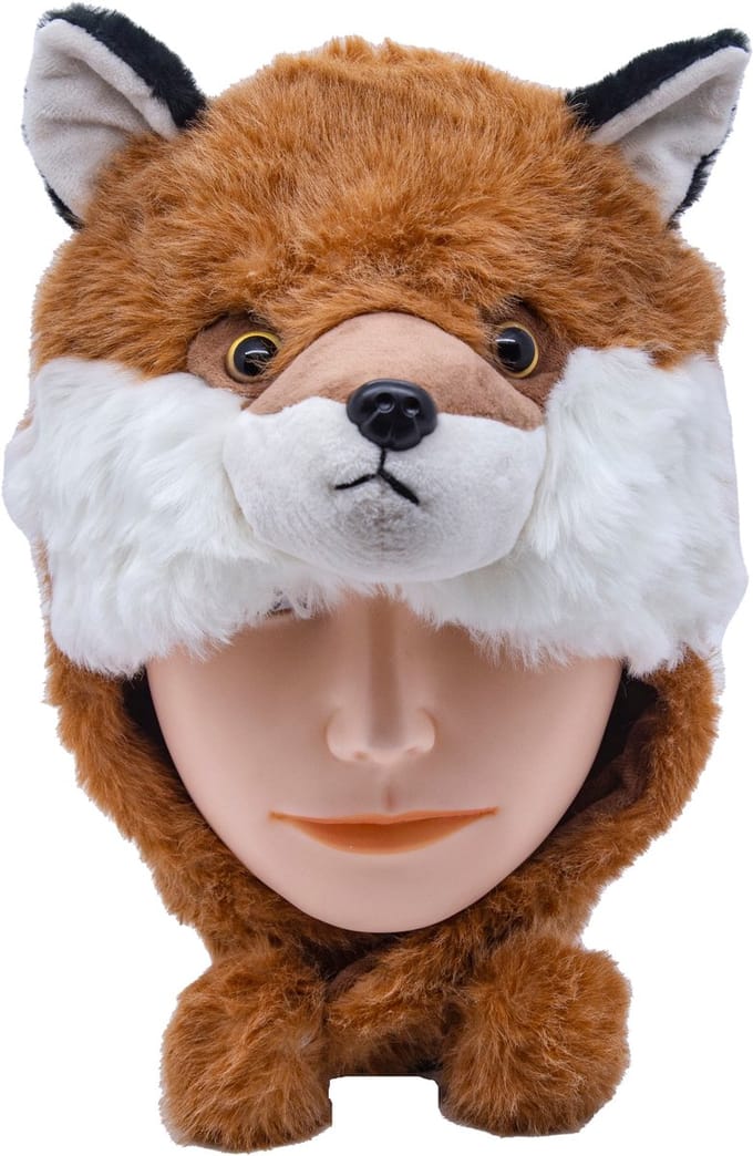 Cute since 1999 - Hoed voor kinderen - Knuffel hoed met Sjaal - Vos