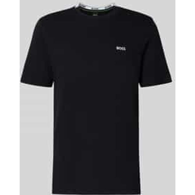 regular fit T-shirt van katoenpiqué model 'TS_PIQUE'