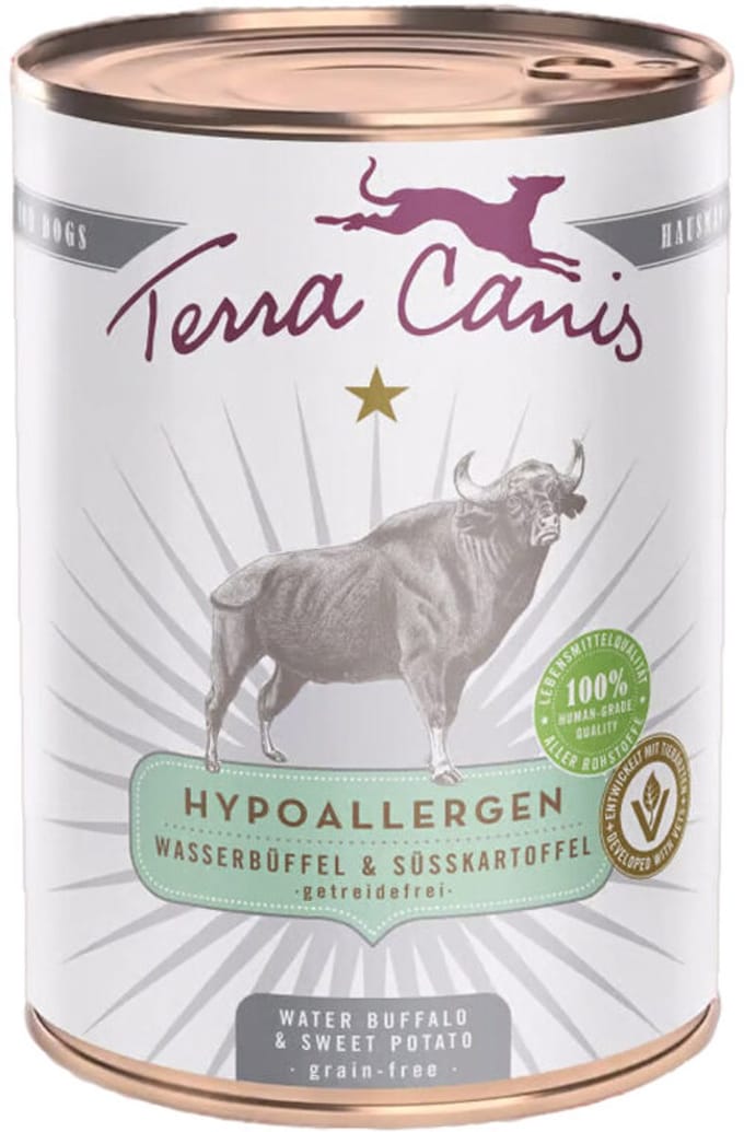 Terra Canis Hypoallergenic - Buffel - 6 x 400 gram