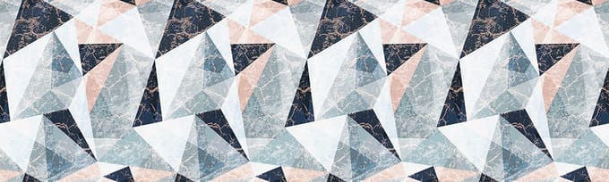 Vloersticker - MODERNE KUNST - Zelfklevende rol, antislipbescherming - 60x200cm