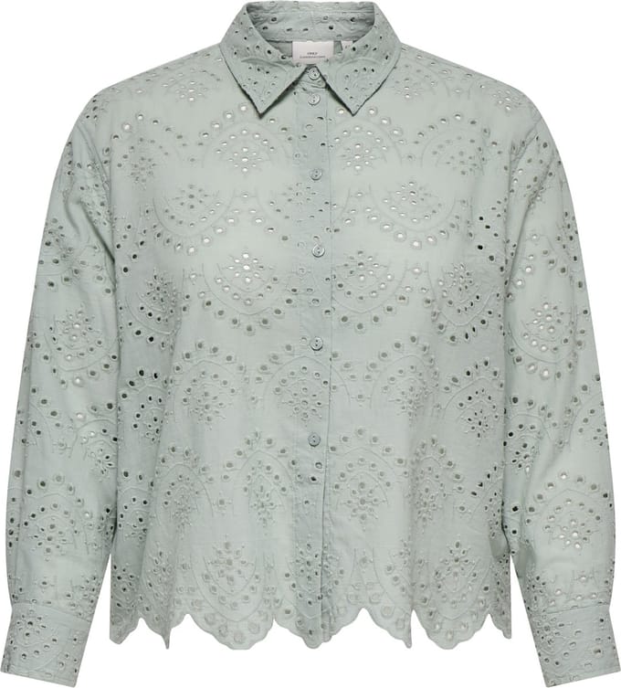 ONLY CARMAKOMA - CARVALAIS L/S SHIRT WVN NOOS Dames Blouse