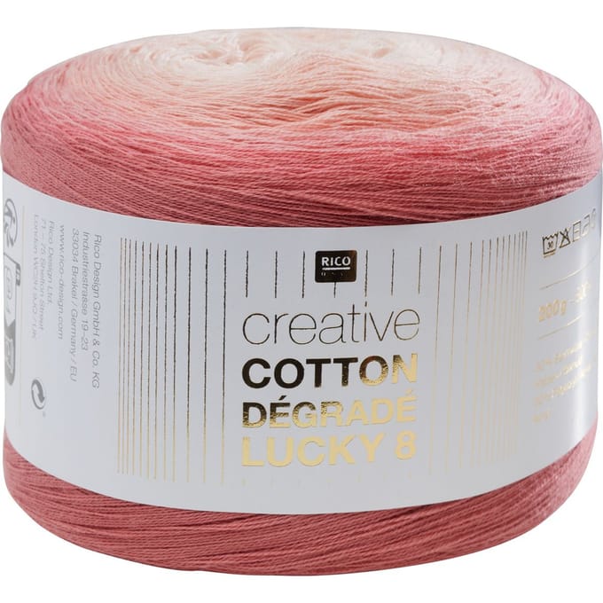 Rico Design Creative Cotton Dégradé Lucky 8 - Kleur 015