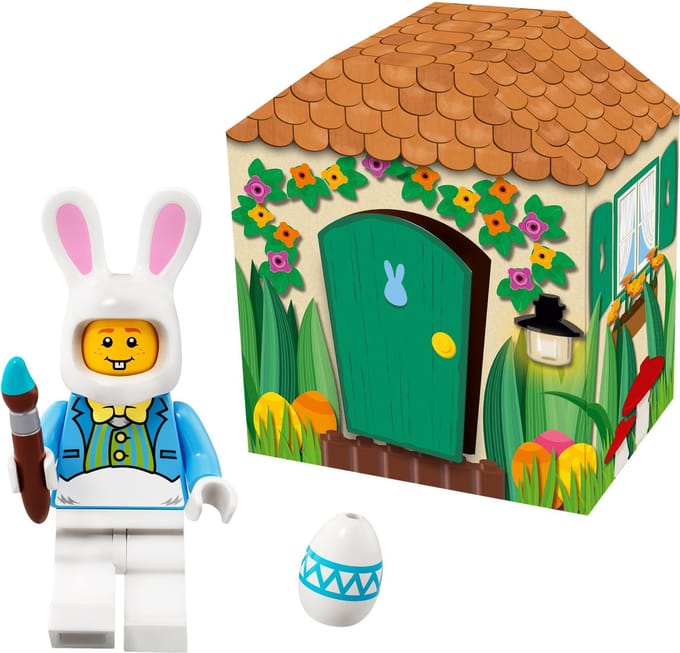 LEGO Easter bunny hut
