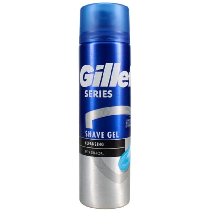 Gillette Series - Scheergel - Cleansing - Charcoal - Verfrissend en reinigend - 200 ml