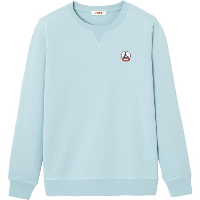 JOTT Elvas Sweatshirt Iceberg Blue Maat: XS | Longsleeves Outlet | Dames | Blauw