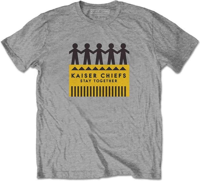 Kaiser Chiefs - Paper Dolls Heren T-shirt - S - Grijs