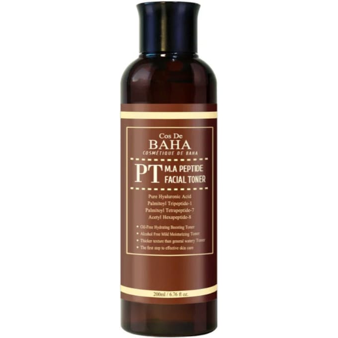 [Cos De BAHA] PT M.A Peptide Gezichtstoner 200ml black