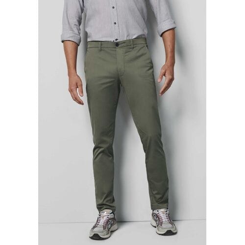 Meyer Broek M5 Fit Casual Organic Cotton Comfort Stretch Olive / male