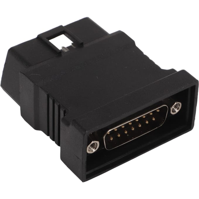 Slimme OBD2 16E Connector Stekker Converter Adapter Geschikt voor X431 GX3 Master Adapter OBD16E black