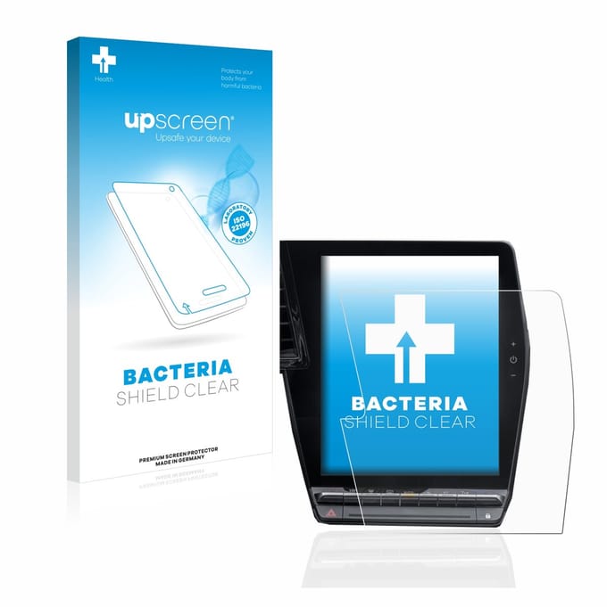 upscreen - Screenprotector voor Renault Megane E-Tech openR Link 12" - Folie Beschermfolie transparant antibacterieel