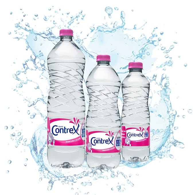 Contrex x 15 flessen 1,0L [Officiële Import]