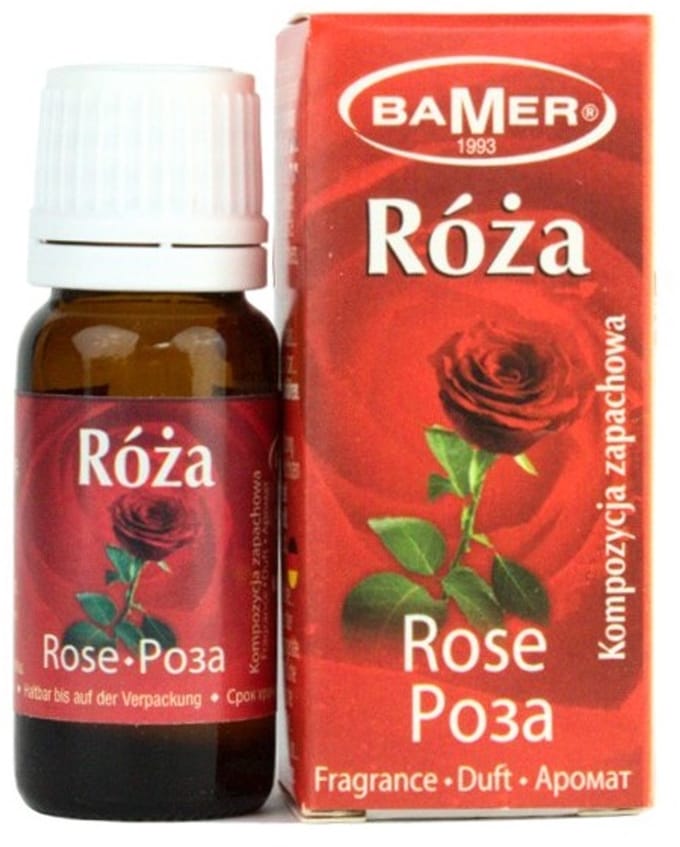 BAMER Etherische Olie Roos 7 ml - 100% Natuurlijk, Aromatherapie