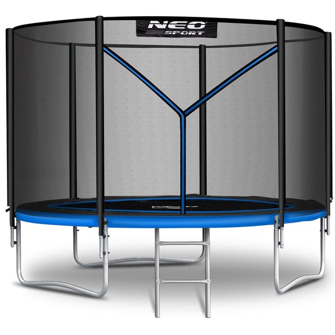 Neo-Sport - Tuintrampoline - 6ft/183cm - Met Veiligheidsnet - Met Ladder