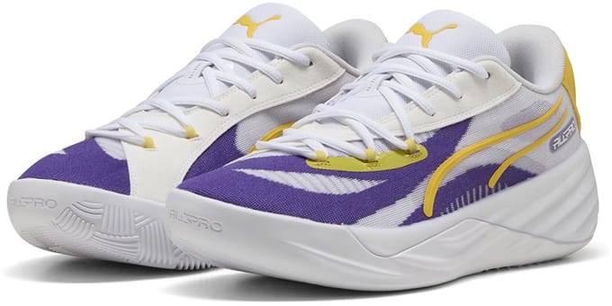 Puma All-pro Nitro La Basketbalschoenen Wit EU 40