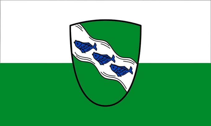 Vlag Ansbach 100x150cm