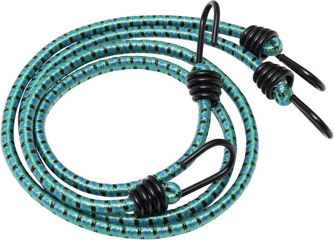2x Sterke Spanbanden met Haken en Oog voor Bevestiging - 100cm Lengte