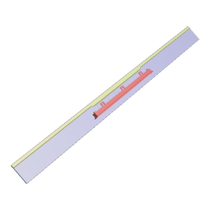 AEG voorste glas, set, 900mm 858080944029