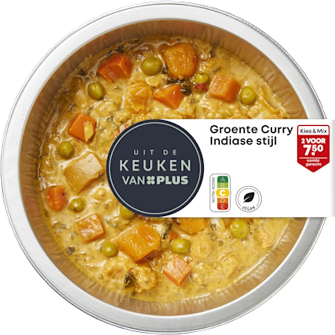 Groente Curry Indiase stijl
