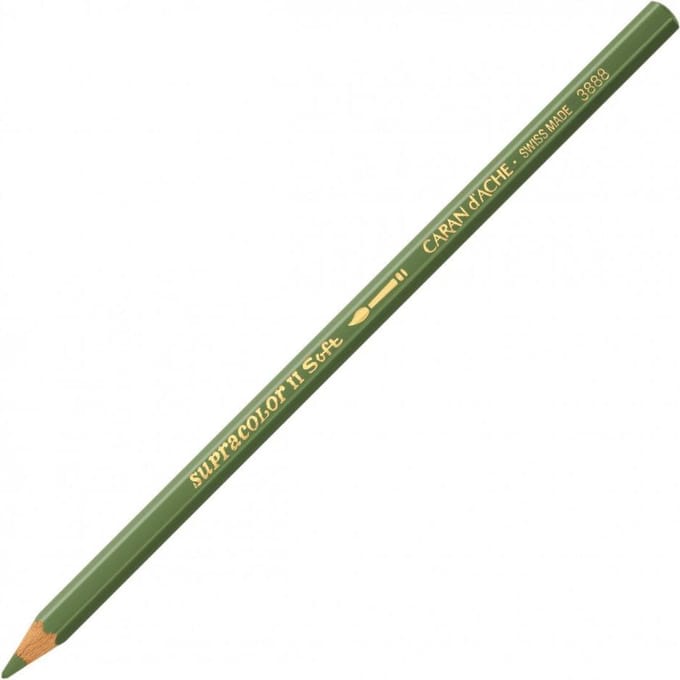 Caran d'Ache Supracolor aquarel potlood 018 olive grey