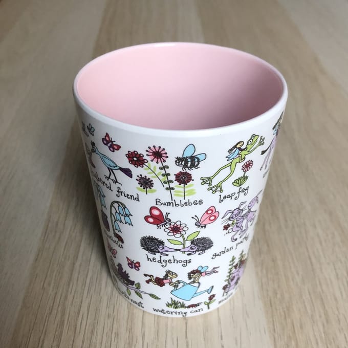 Geheime tuin melamine beker - Tyrrell Katz