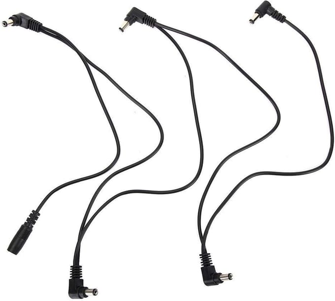 Allecto - Gitaar patchkabel ketting - Effectpedalen - 5 Way Right