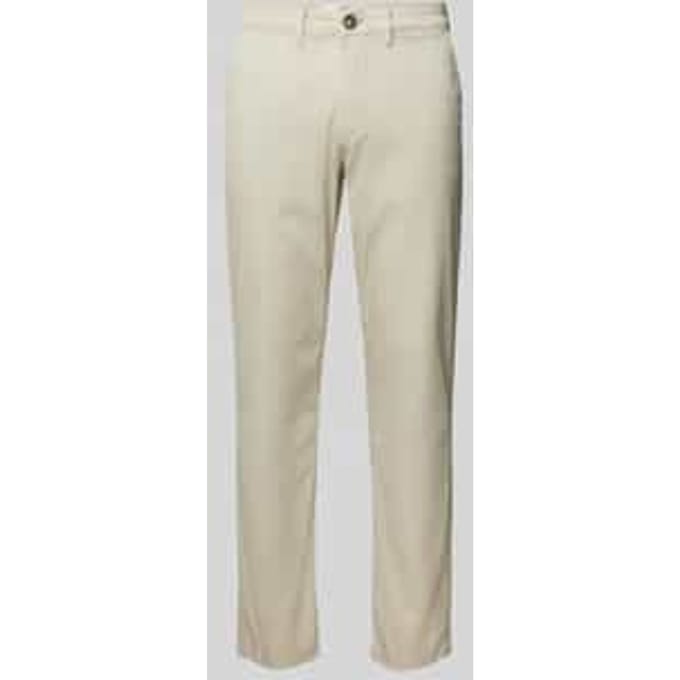 slim fit chino van katoenmix model 'MILES'