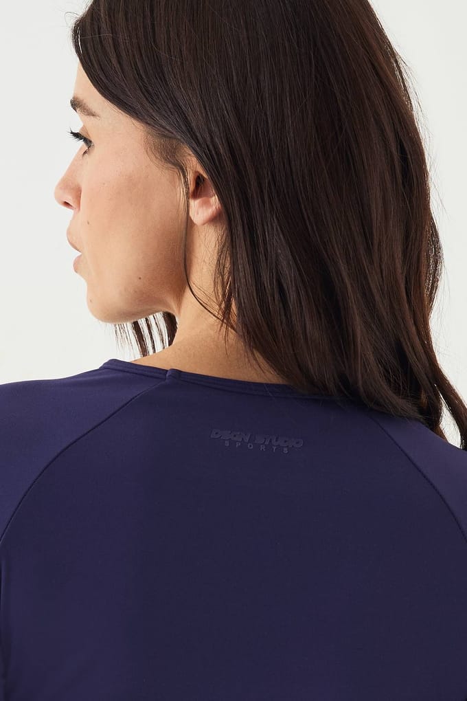 Dames DSGN Studio Ultra Sculpt Lange Mouwen Top | Blackberry | Maat: 2XL