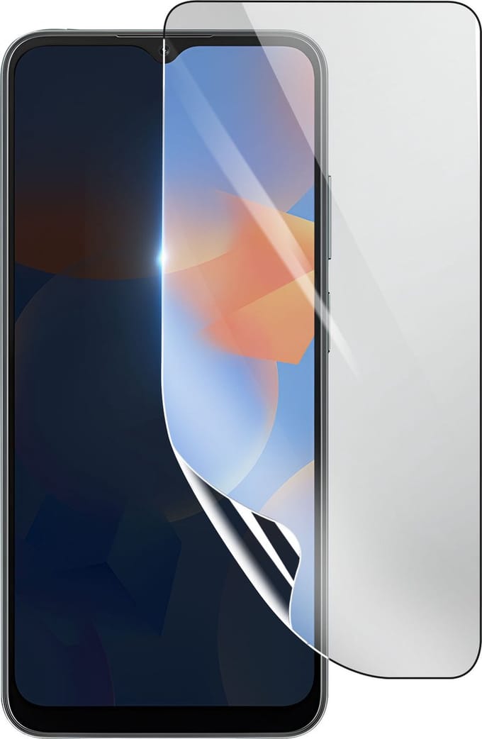 3mk, Geschikt voor Blackview A52, Schokbestendige Hydrogel Screenprotector, Transparant