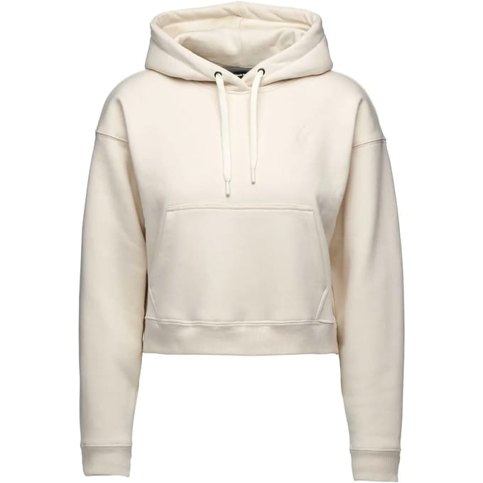 Black Diamond Crop Sweatshirt Beige L Vrouw