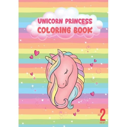 Unicorn Princess Coloring Book - Dhr Hugo Elena