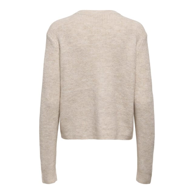 Jacqueline de Yong Jdyjolene ls bow cardigan knt beige