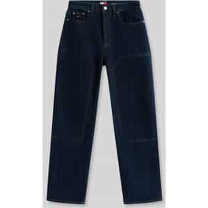straight fit jeans van katoenmix model 'LAYLA'