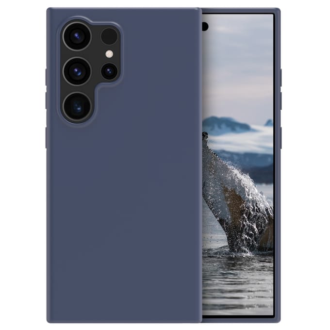 dbramante1928 Greenland Backcover voor de Samsung Galaxy S24 Ultra - Pacific Blue