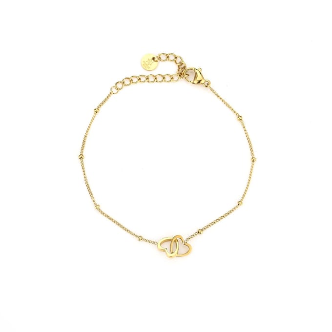 Go Dutch Label Ketting klavers Zilver N1733-1