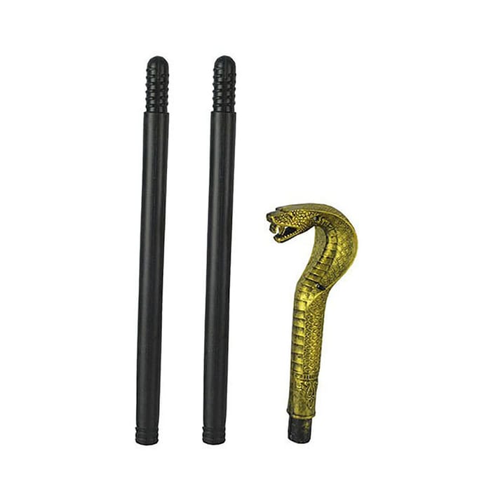 Accessoire Pharaon Mystique Bâton Sceptre Style Égyptien Ancien Accessoire de Costume Accessoire pour