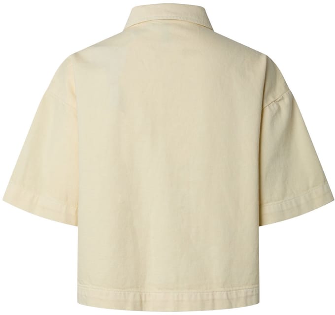 PIECES - PCSKY SS A-SHAPE DENIM TOP NOOS BC - Meisjes - Blouses