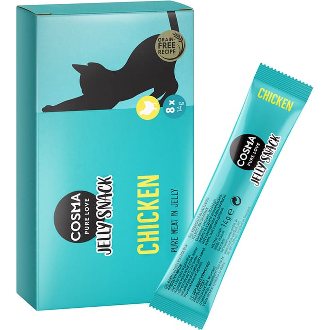 24x14g Kip Jelly Snack Cosma Kat