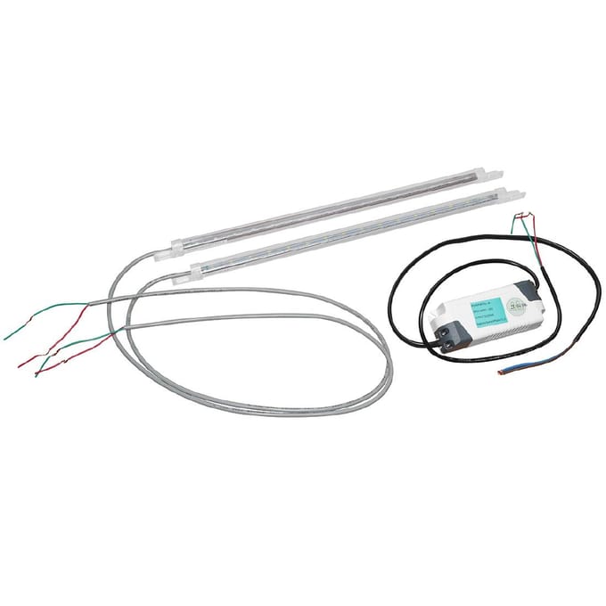 Polar LED-licht en transformator